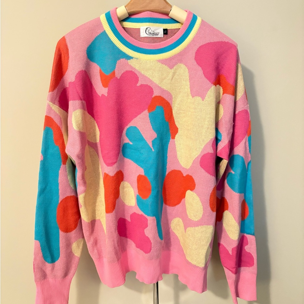 Colorful Abstract Sweater